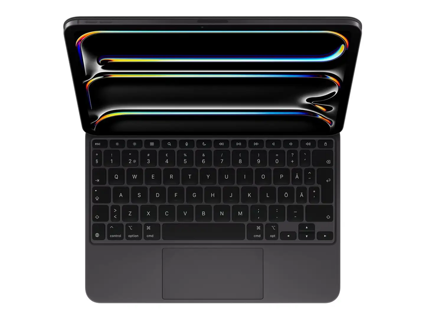 Apple Magic Keyboard for iPad Pro 11inch M4 and Air 11inch M2 Swedish musta (2024) - 2