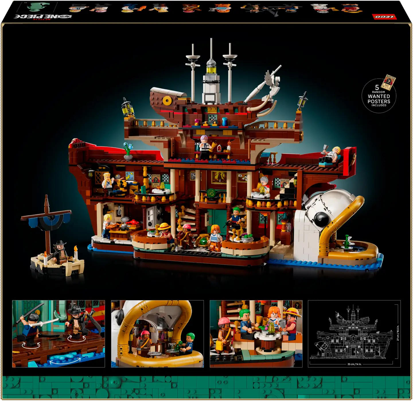 LEGO® ONE PIECE 75640 Kelluva ravintola Baratie - 5