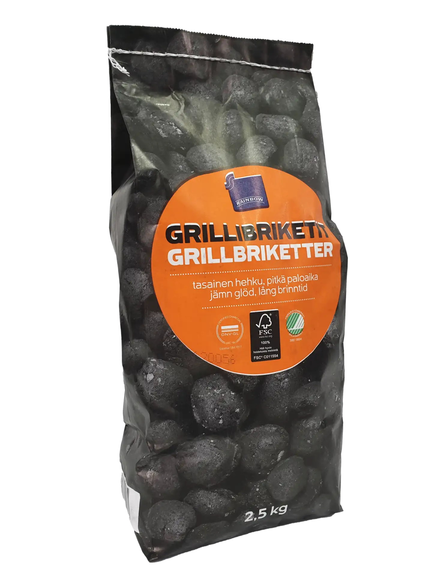 Rainbow grillibriketti 2,5 kg - 2