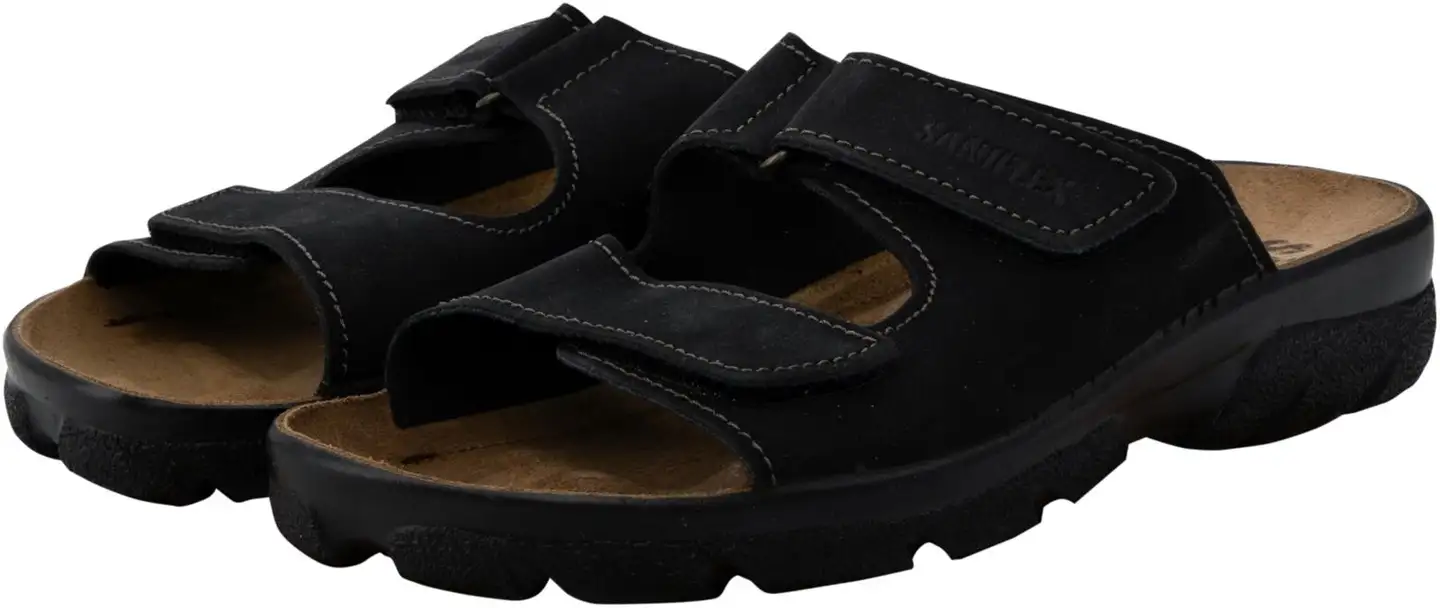 Saniflex miesten sandaalit 751 - BLACK - 4