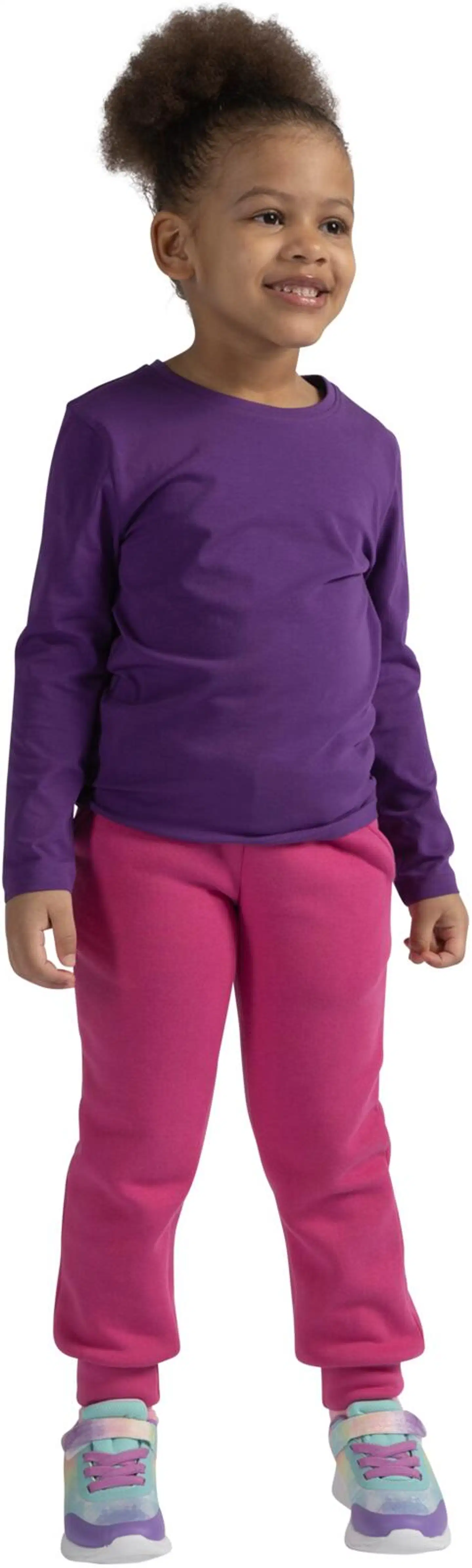 Ciraf lasten collegehousut 25TC262804 - Rose Violet - 3