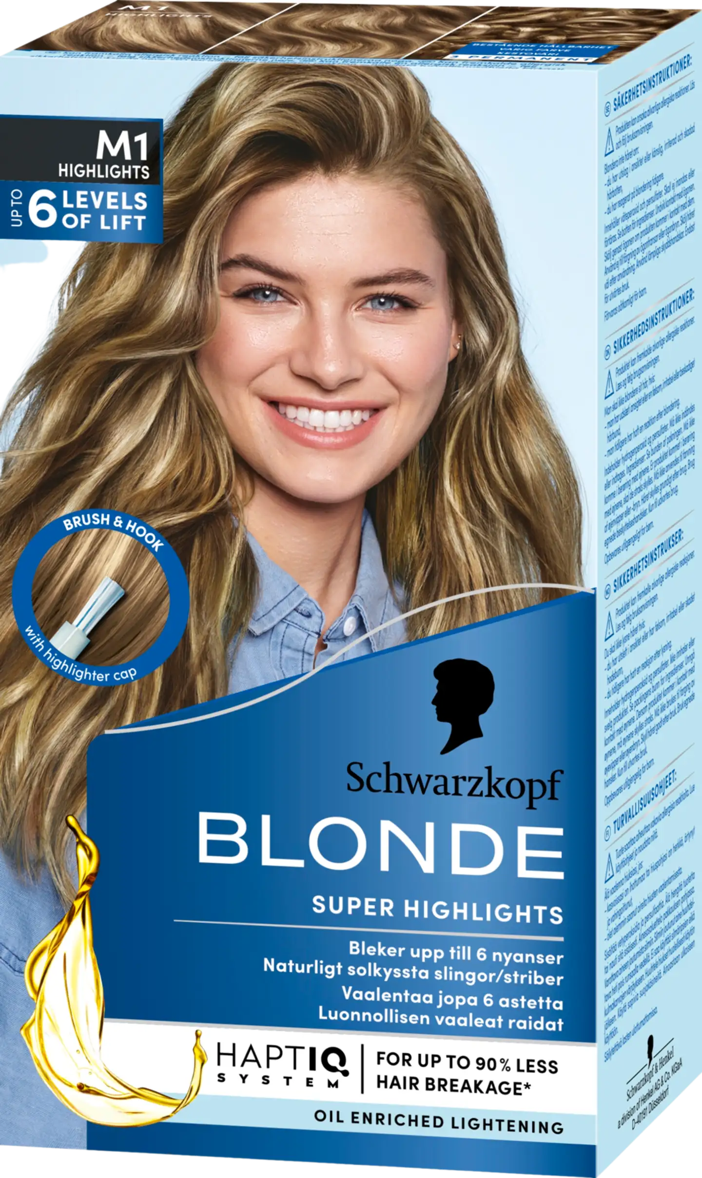 Schwarzkopf Blonde M1 Highlights Super raidat - 1