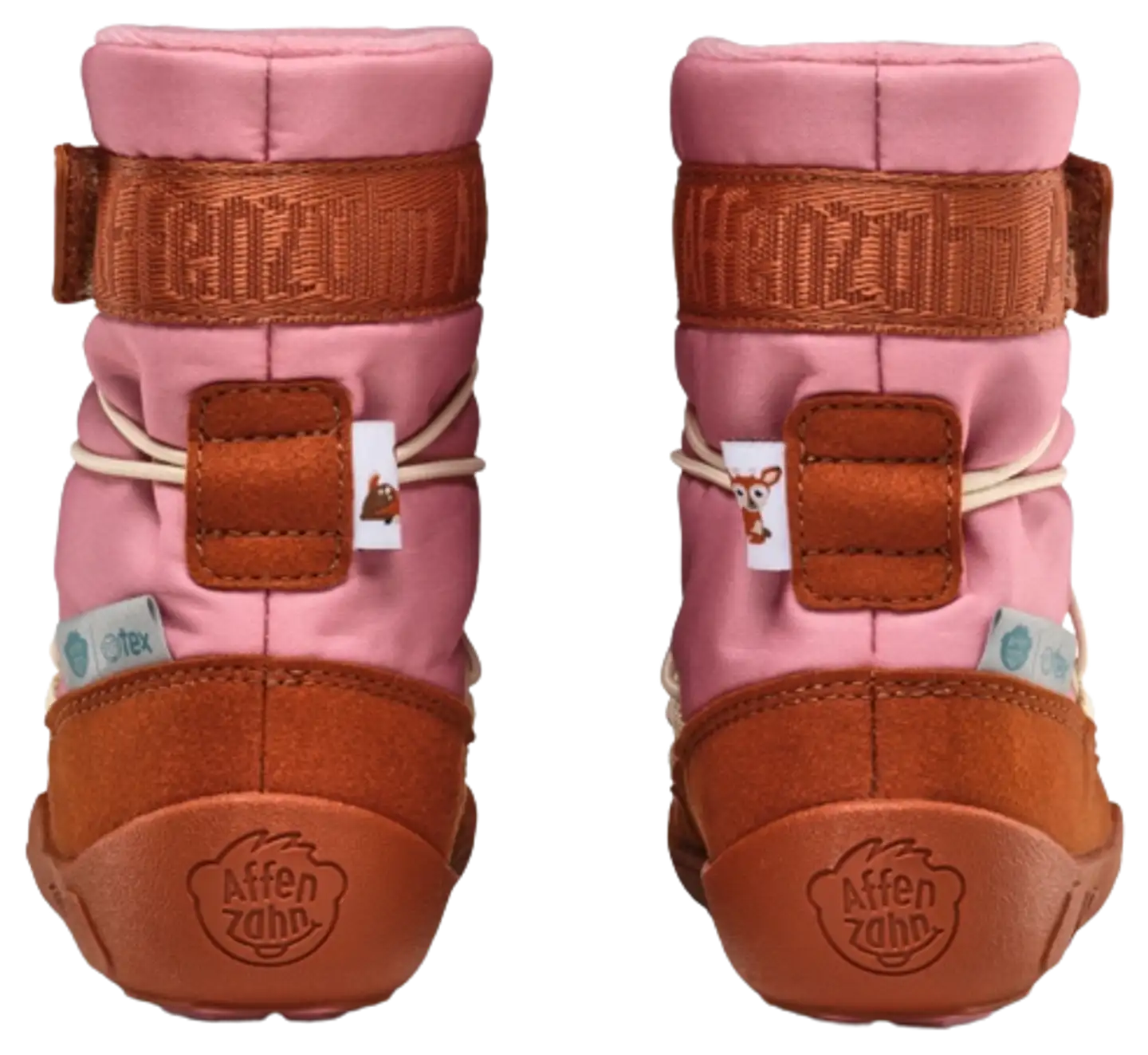 Affenzahn lasten paljasjalkakenkä Snow Boot Vegan Snowy - Deer - 4