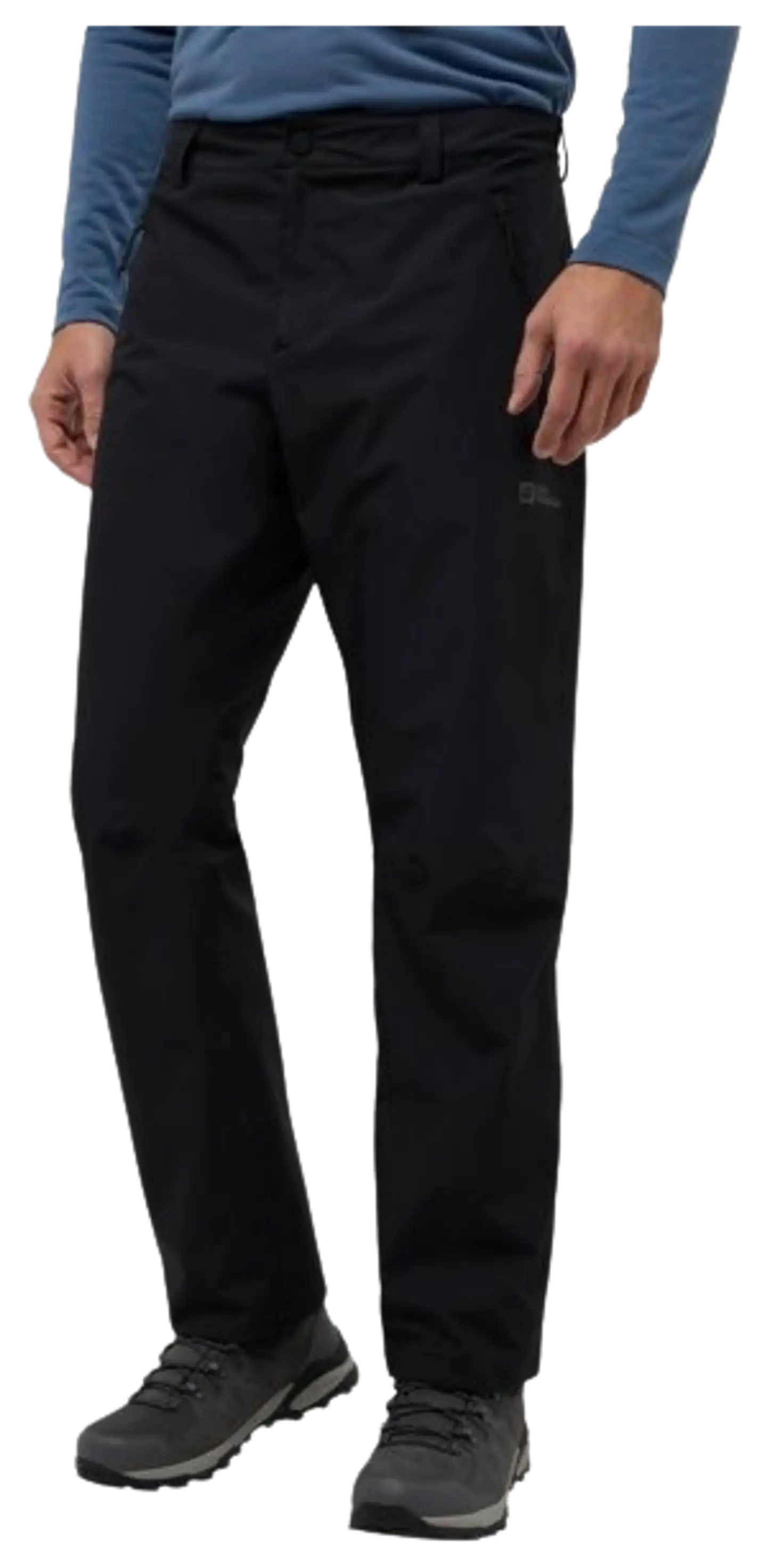 Jack Wolfskin miesten kuorihousut Parana - BLACK - 1