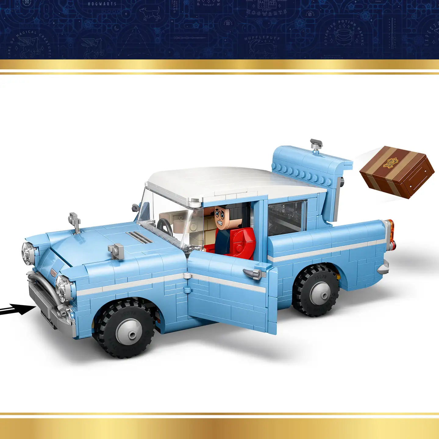 LEGO® Harry Potter TM 76470 Lumottu lentävä Ford Anglia™ - 7