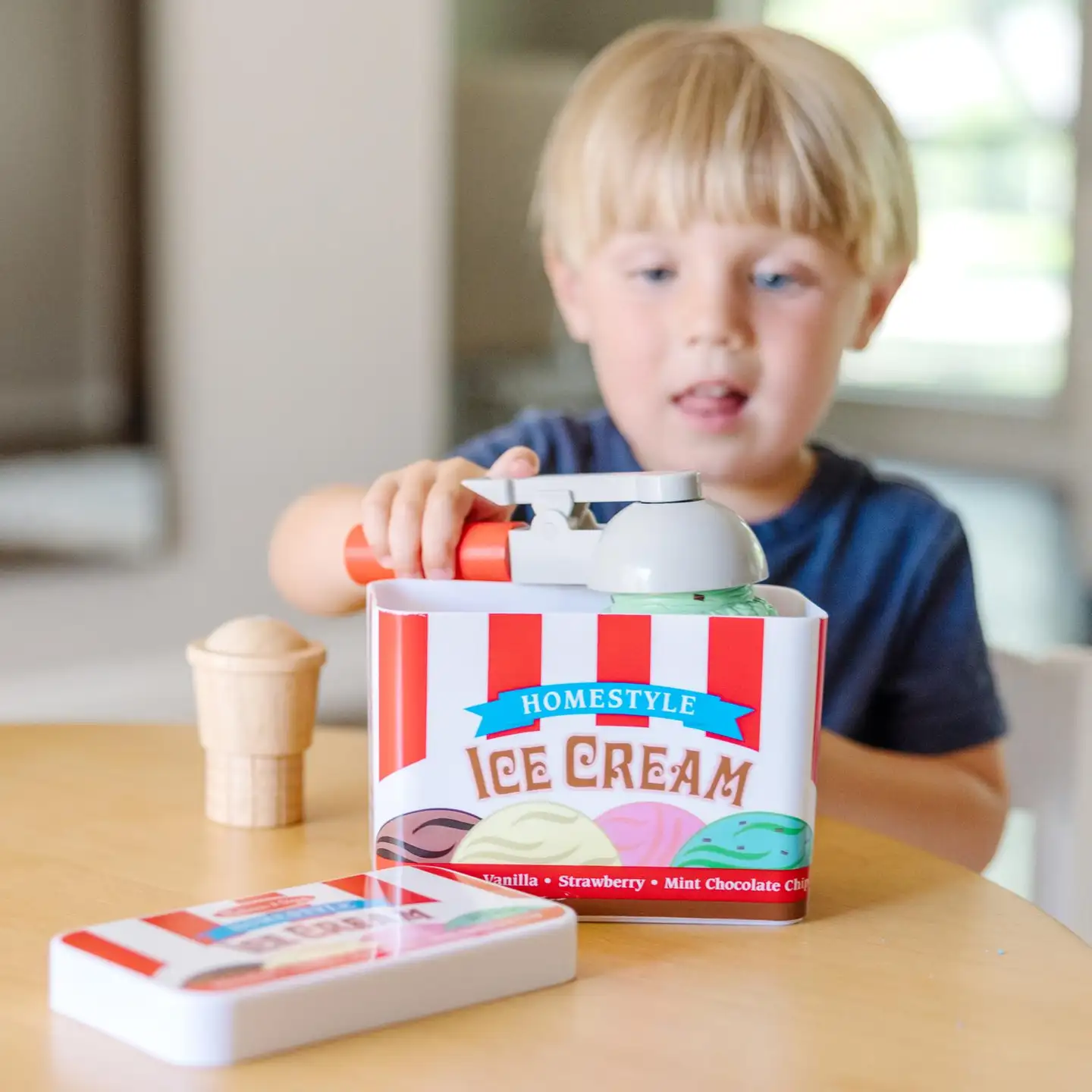 Melissa & doug Leikkisetti Kauho ja pinoa jäätelötötterö - 3