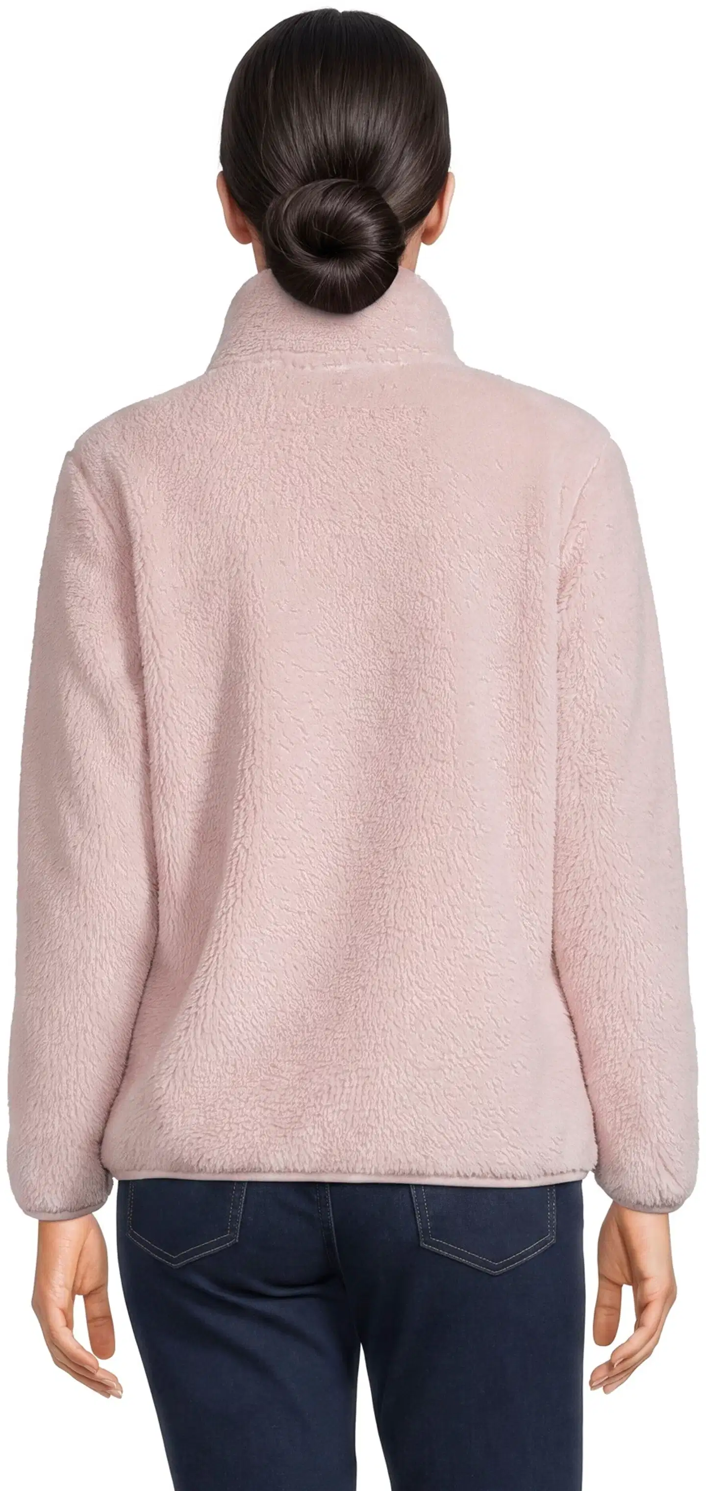 House naisten fleecetakki sherpa YLJ4610 - Light pink - 3