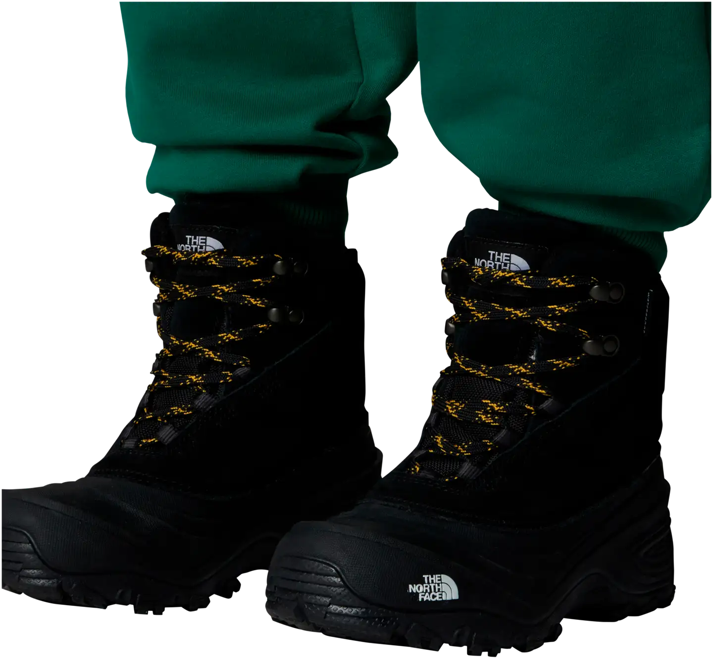 The North Face lasten vedenpitävä talvijalkine Y Chilkat V Lace WP - TNF BLACK/TNF BLACK - 5