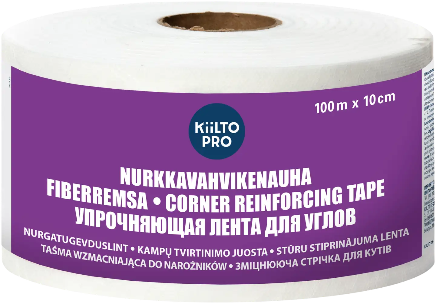 Kiilto Nurkkavahvikenauha 100 m x 10 cm