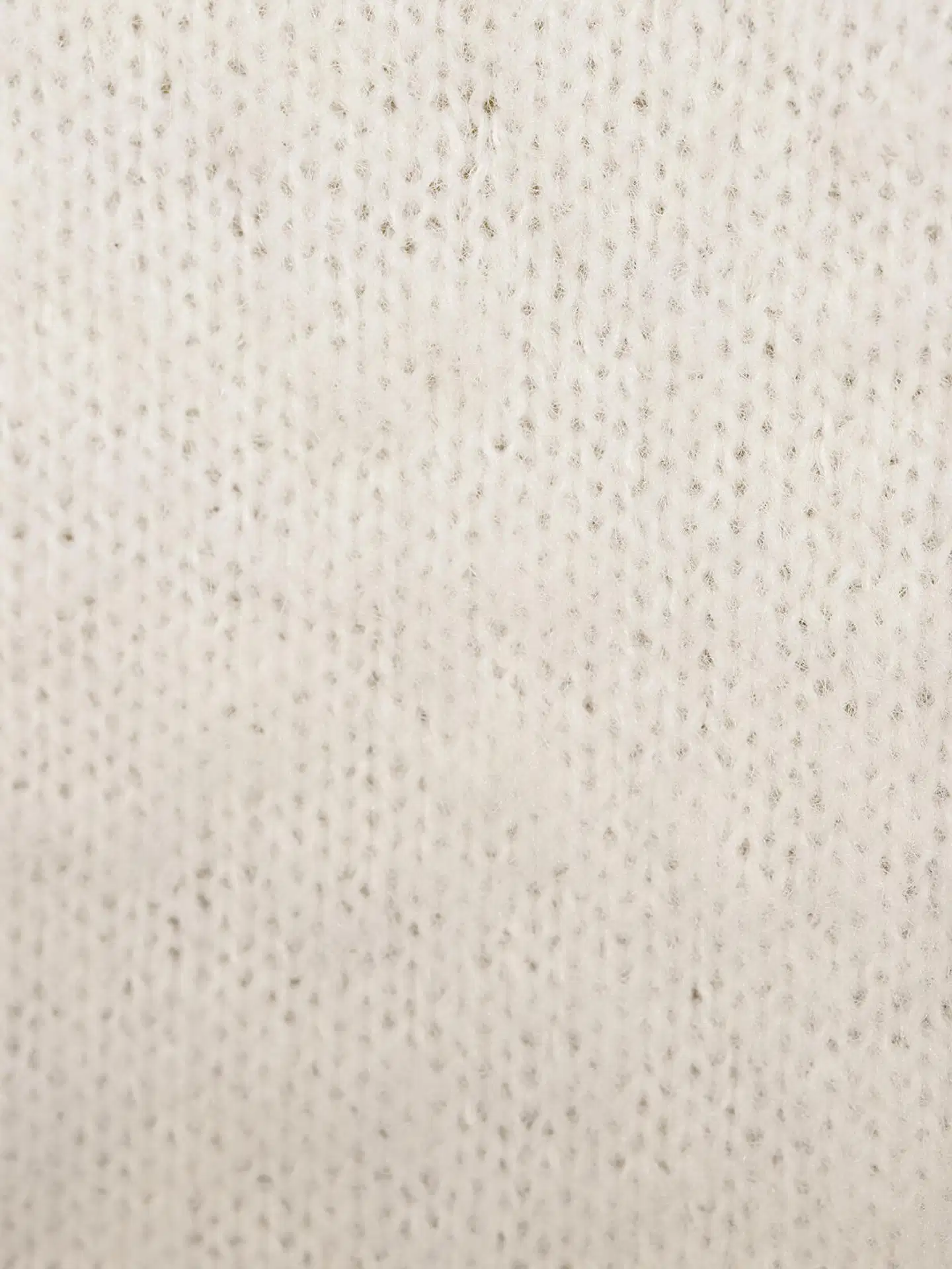 WKLY. naisten lyhythihainen pörröneule villasekoitetta 213W312684 - OFF WHITE - 6