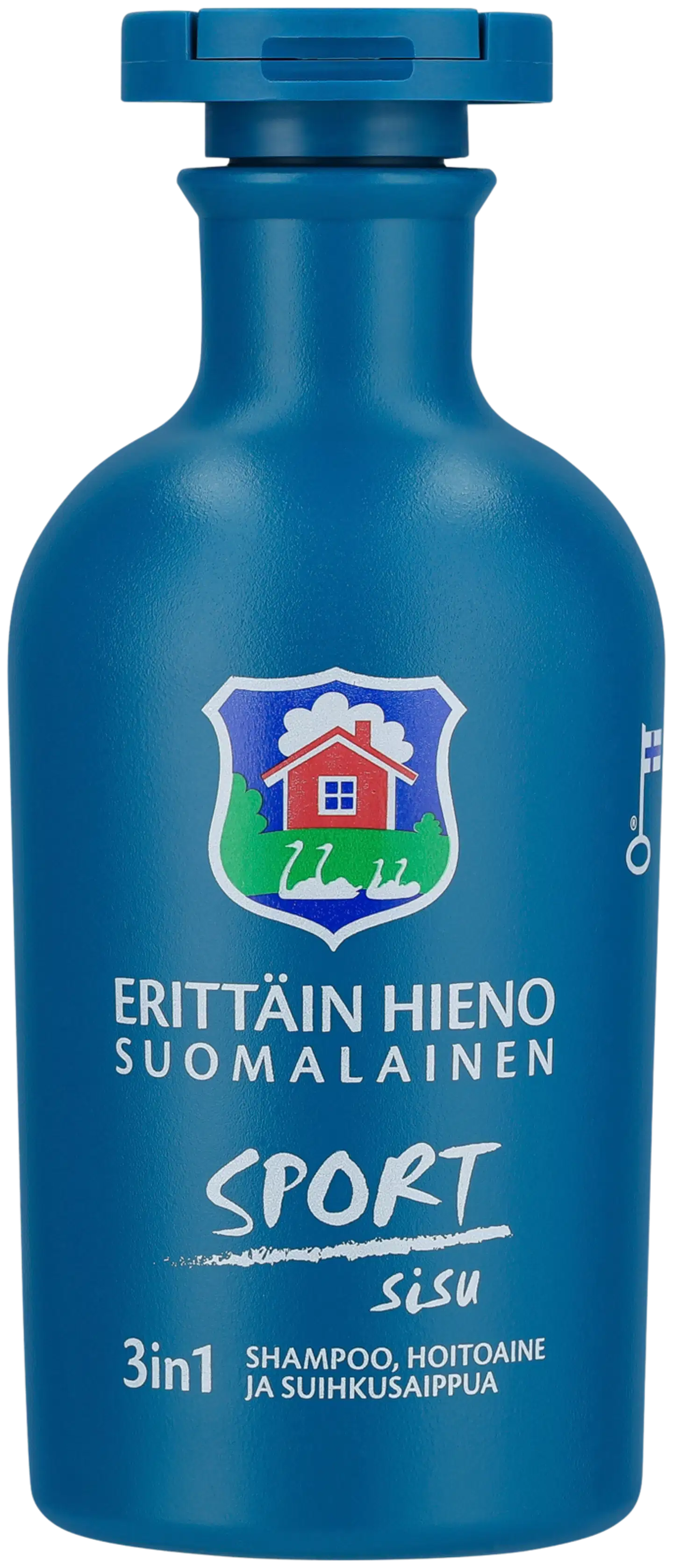 Erittäin Hieno Suomalainen Sport Sisu 3in1 shampoo, hoitoaine, suihkusaippua 300ml