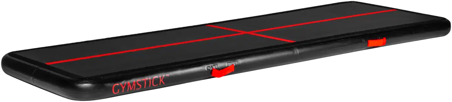 Gymstick Premium voimistelupatja - musta-punainen - 1