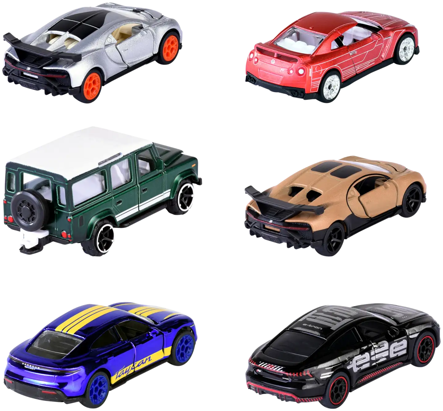 Majorette Showroom Deluxe auto, metallivalettu (die-cast), 7,5 cm, 1:64, useita erilaisia, lajitelma, myydään yksittäin - 3