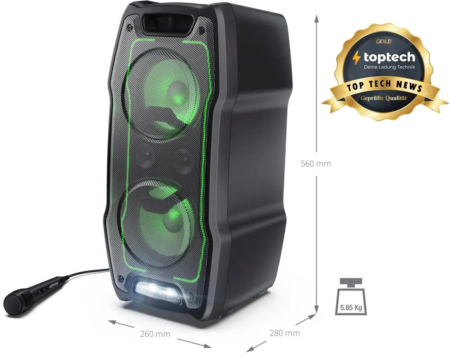 Sharp Bluetooth kaiutin XParty PS-931 - 4