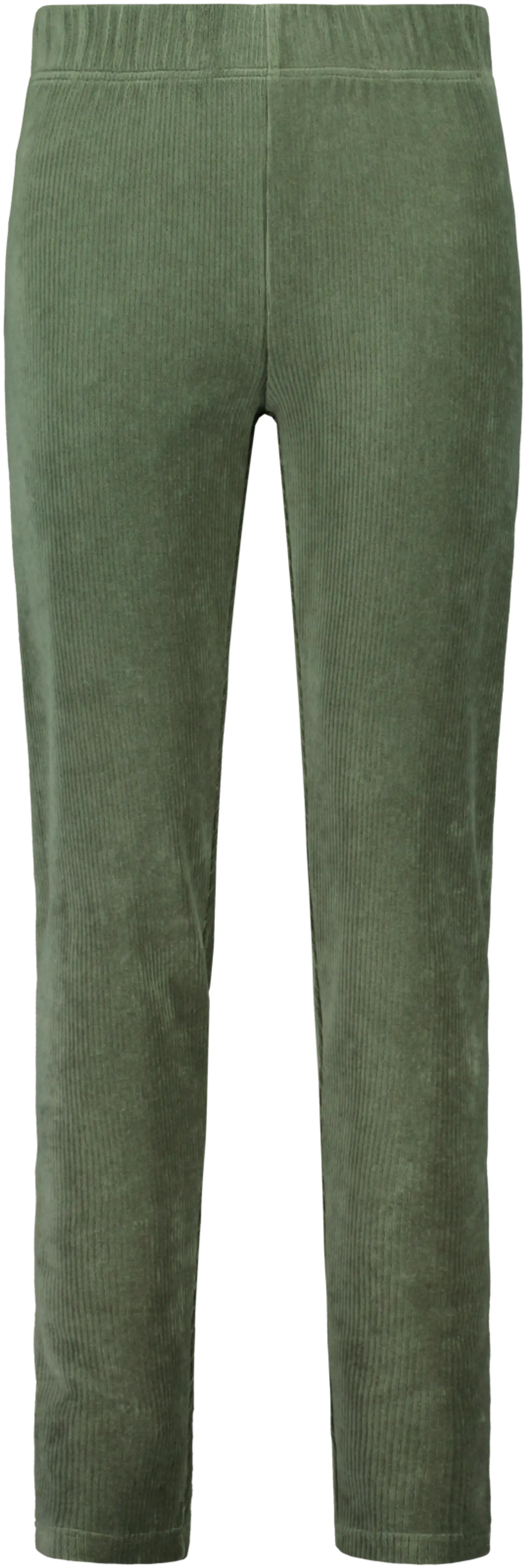 House naisten samettiset ribbileggingsit Velour leg - LAURELWREATH - 1