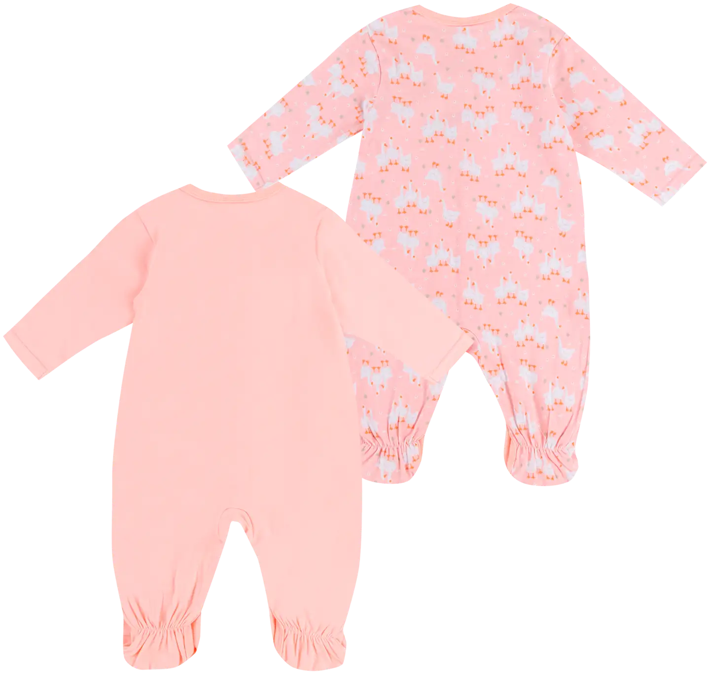 Ciraf vauvojen pyjama 250b242923 2-pack - goose aop / pale rosette - 2