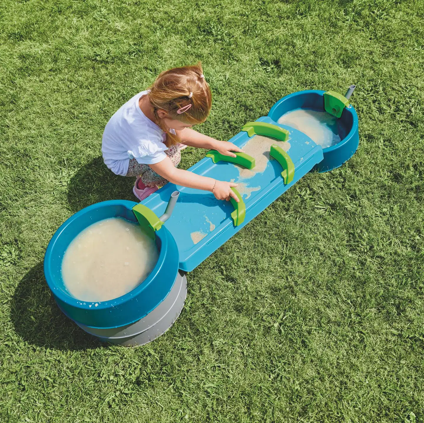 BIG AquaPlay Mudway Run, vesi-, hiekka ja mutaleikkirata - 8