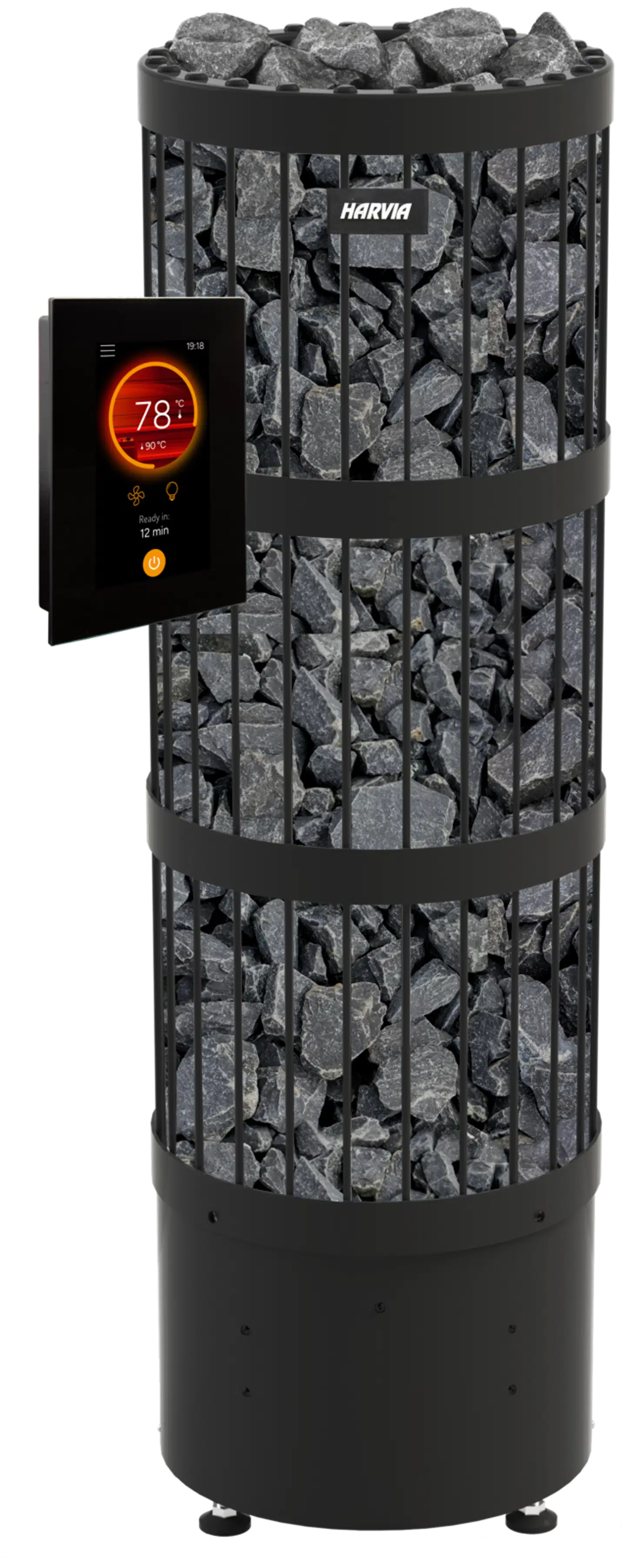 Sähkökiuas Harvia Legend PO70FC 6,8 kW WiFi musta - 1