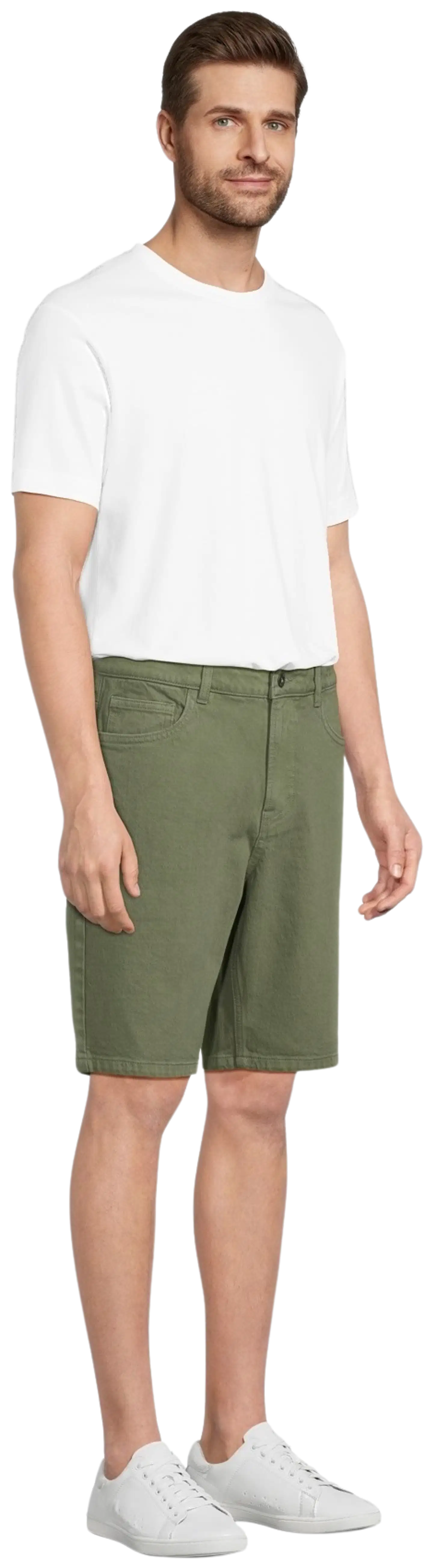 House miesten farkkushortsit 202H152604 - Khaki green - 4