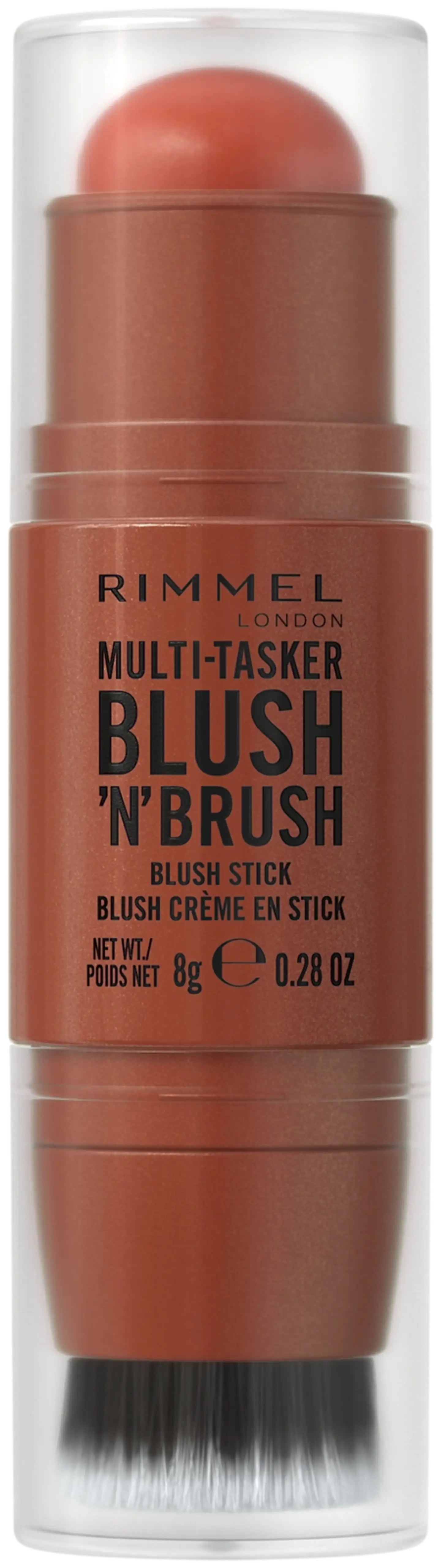 Rimmel Multitasker Blush 'n' Brush 8 g 250 Coral Dust, poskipuna - 300 Nearly Suede - 1