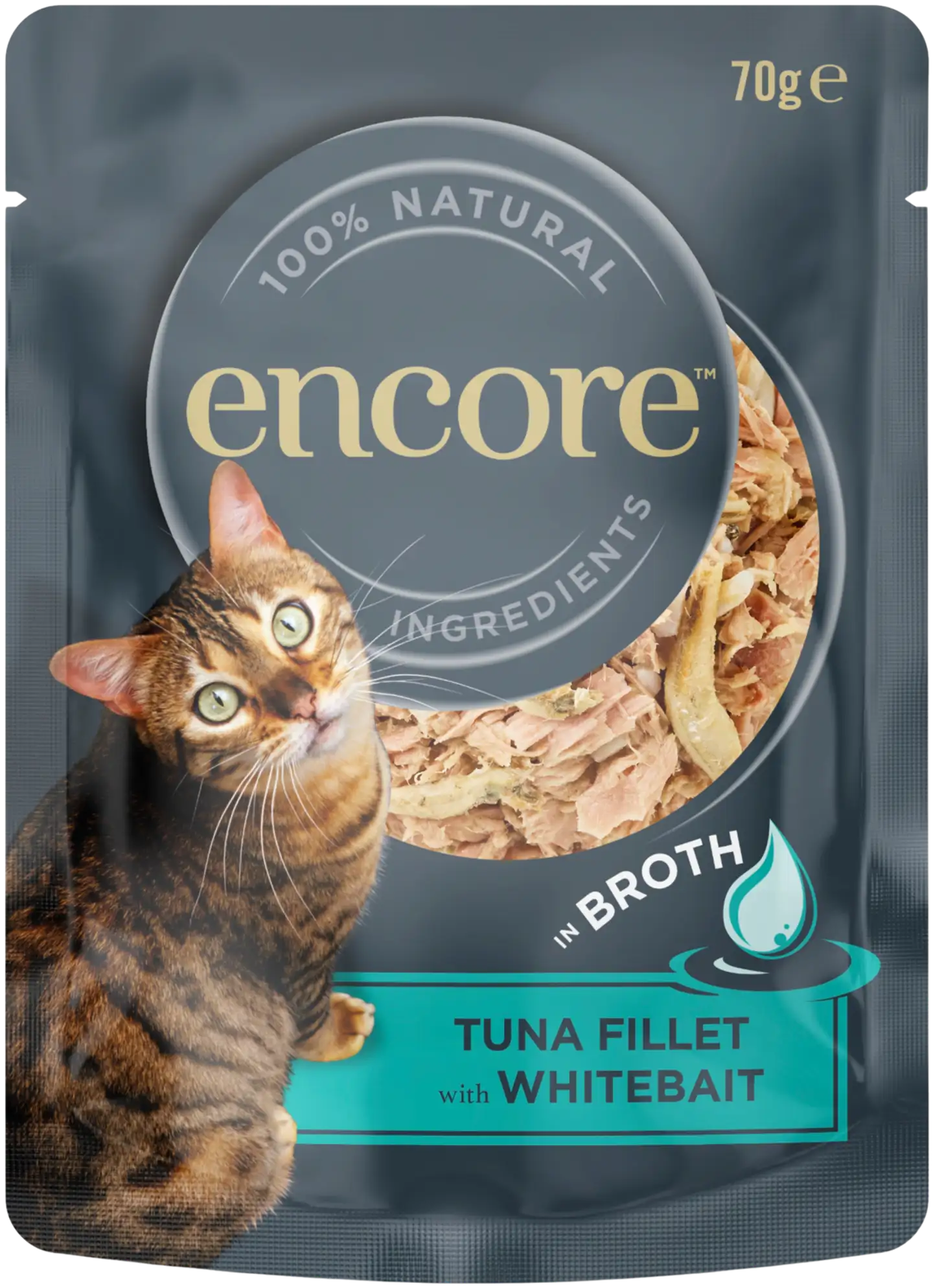 Encore Cat tonnikala & valkoahven 70 g