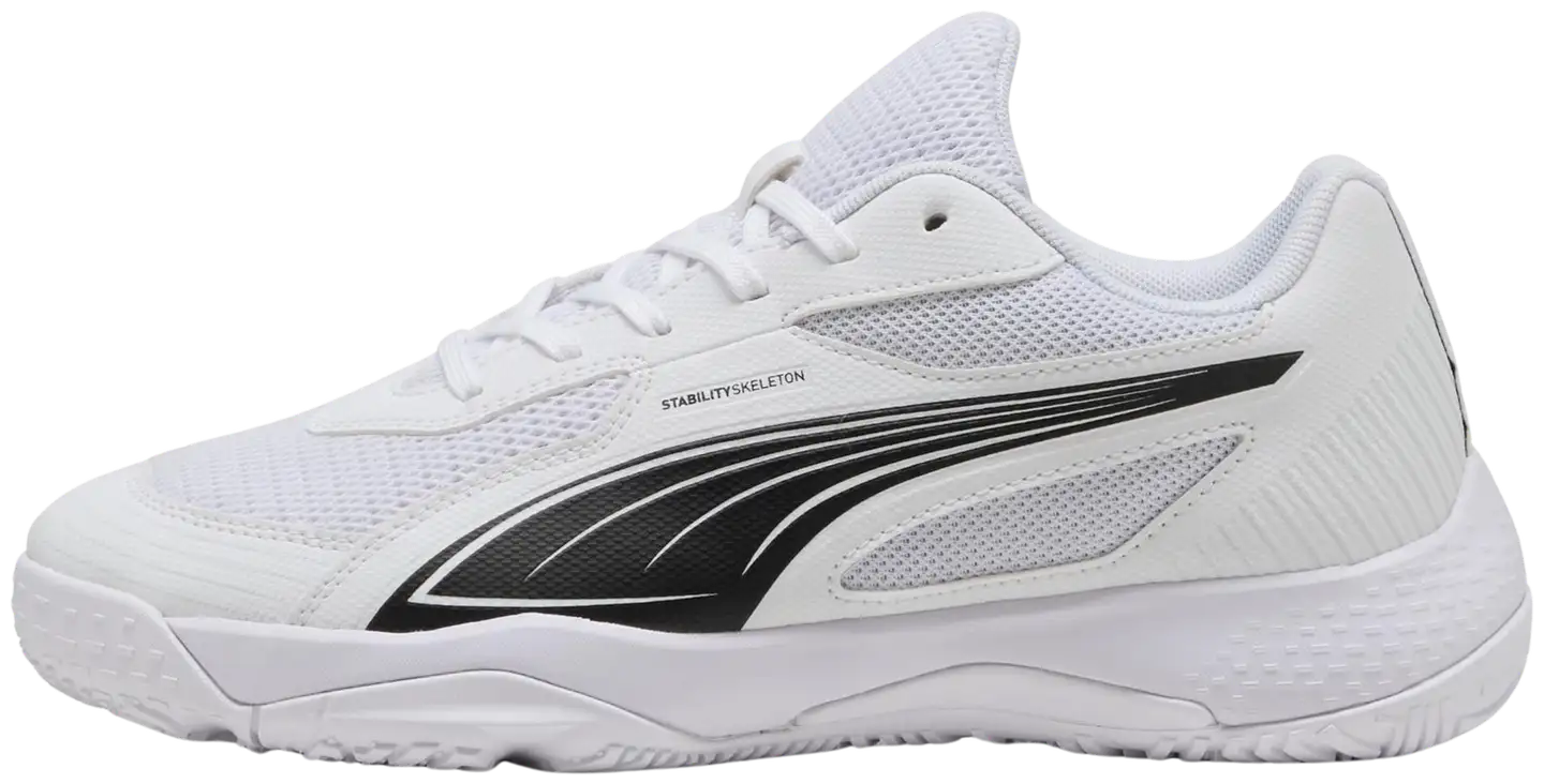 Puma lasten sisäpelikengät Solarflash - Puma White-Puma Black