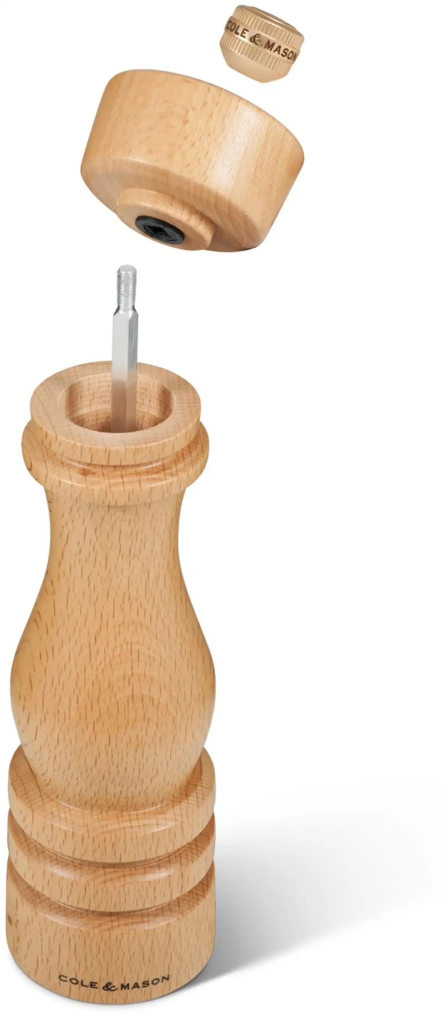 Cole & Mason suolamylly London 22 cm vaaleanruskea - 3
