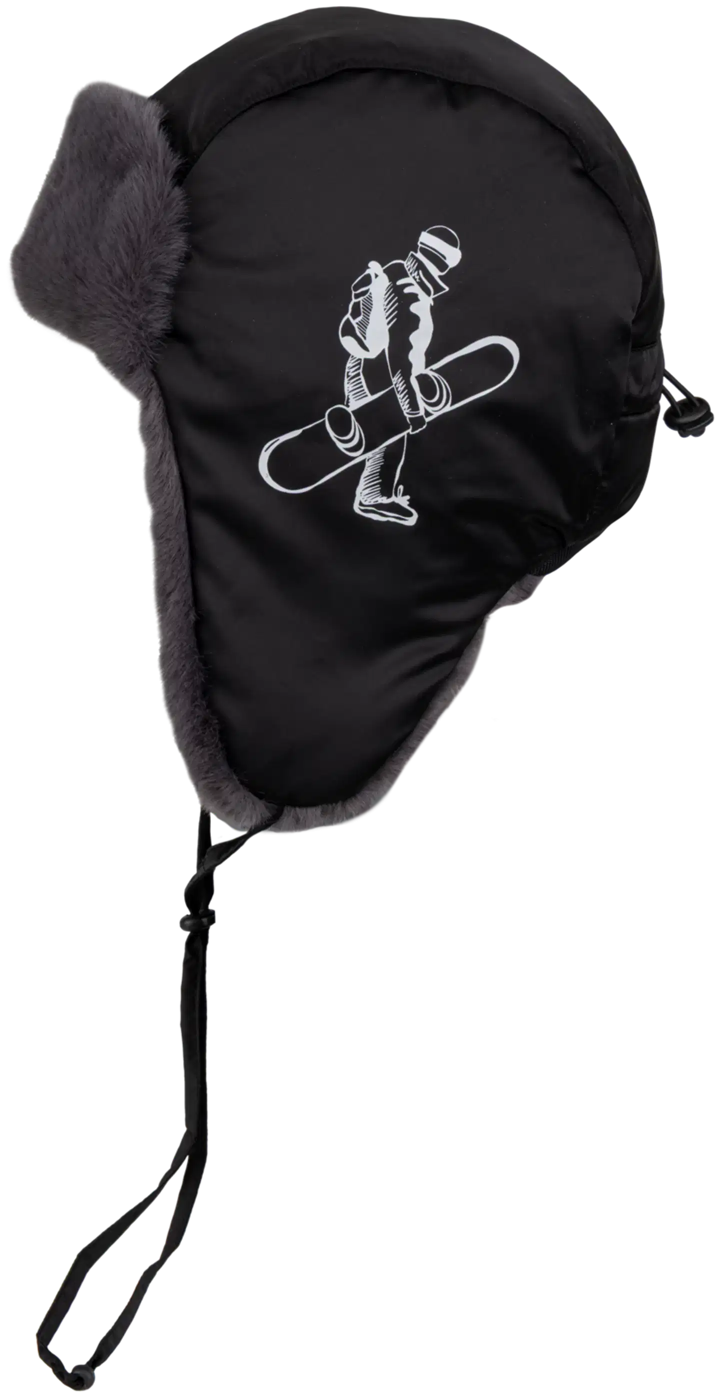 House lasten pimessä näkyvä toppahattu 238H292629 - Black - 1