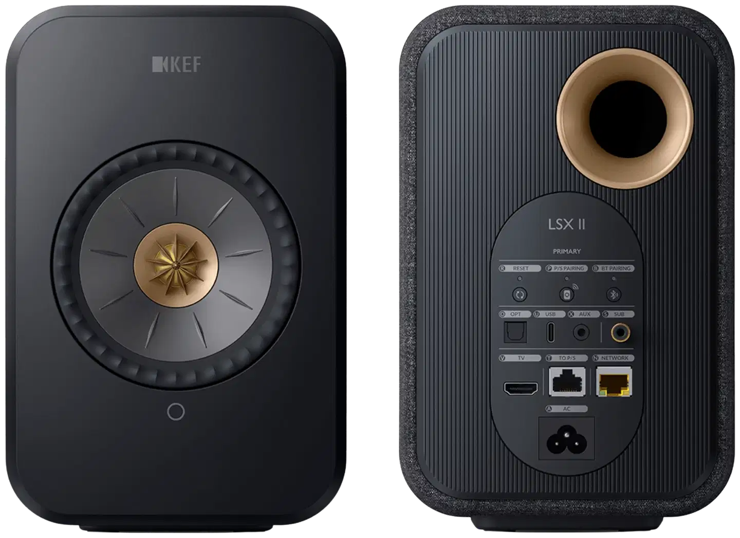 KEF langaton aktiivikaiutinpari LSX 2 carbon black aktiivikaiutin - 2