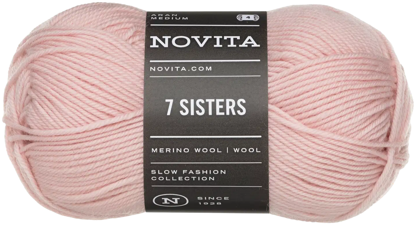 Novita lanka 7 Sisters 100g kirsikankukka 581 - 1