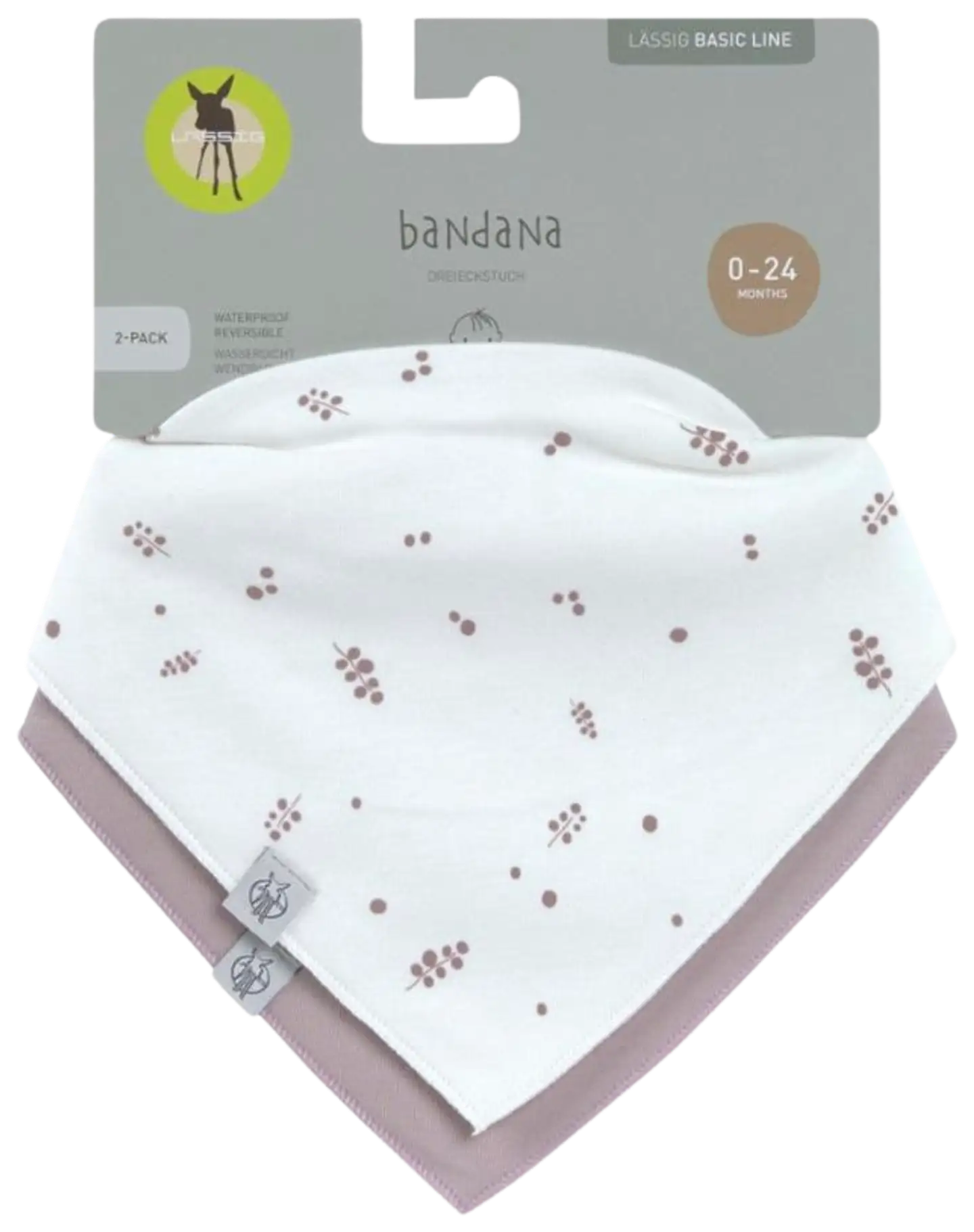 Lässig Kuolalappu 2-pack Berries - 3