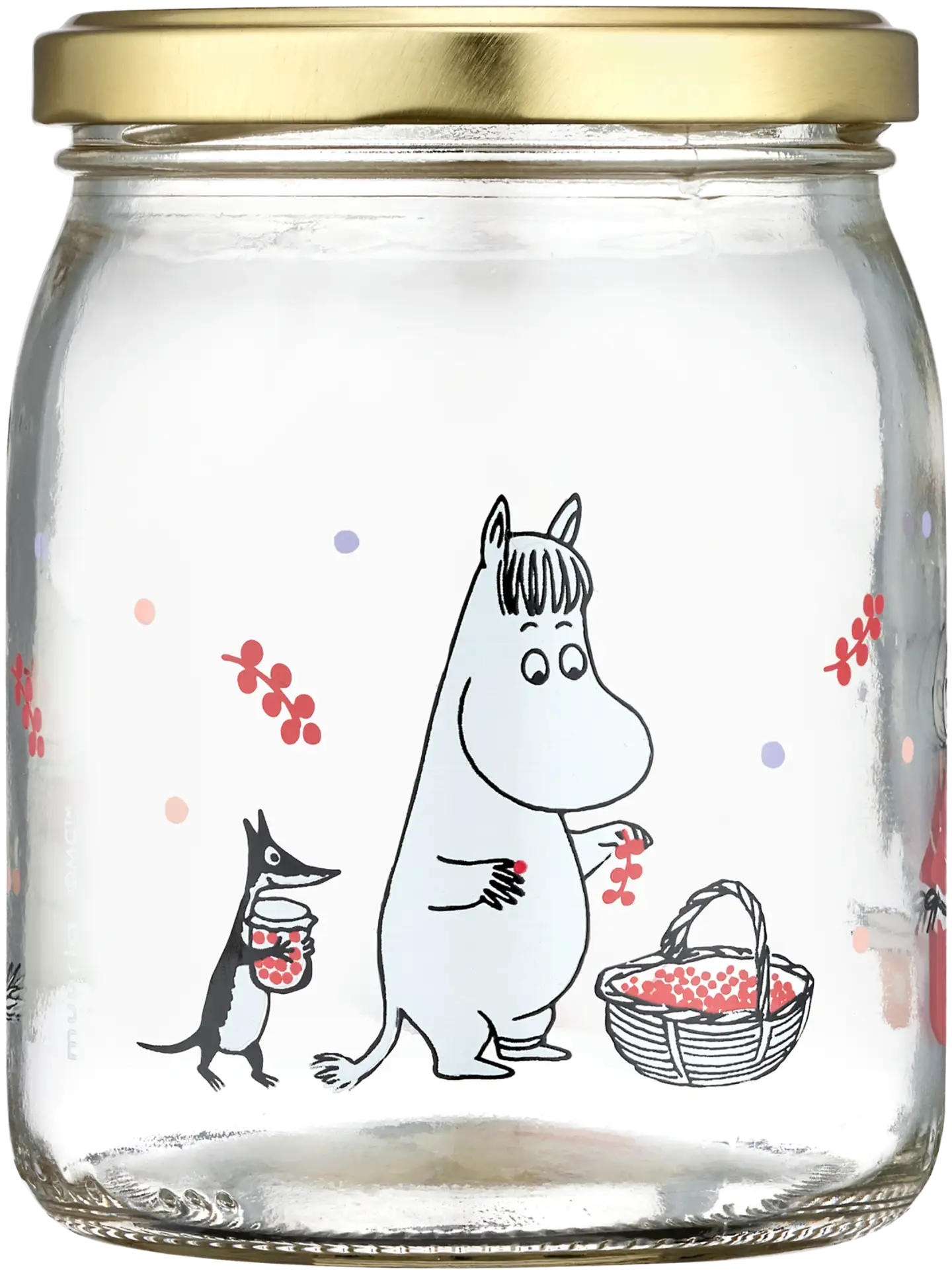 Muurla Muumi lasipurkki 0,5L Marjat - 2