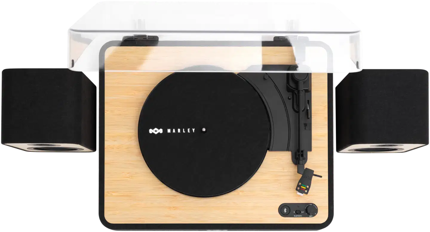 House of Marley levysoitin & kaiutin paketti Revolution Stereo, musta/puu - 3