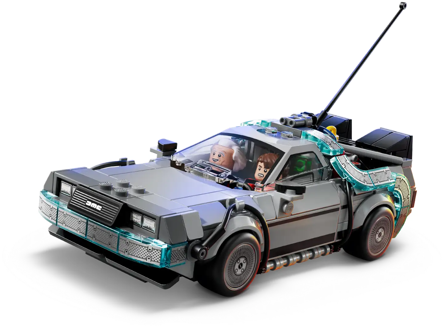 LEGO® Speed Champions 77256 Aikakone Paluu tulevaisuuteen ‑elokuvasta - 4