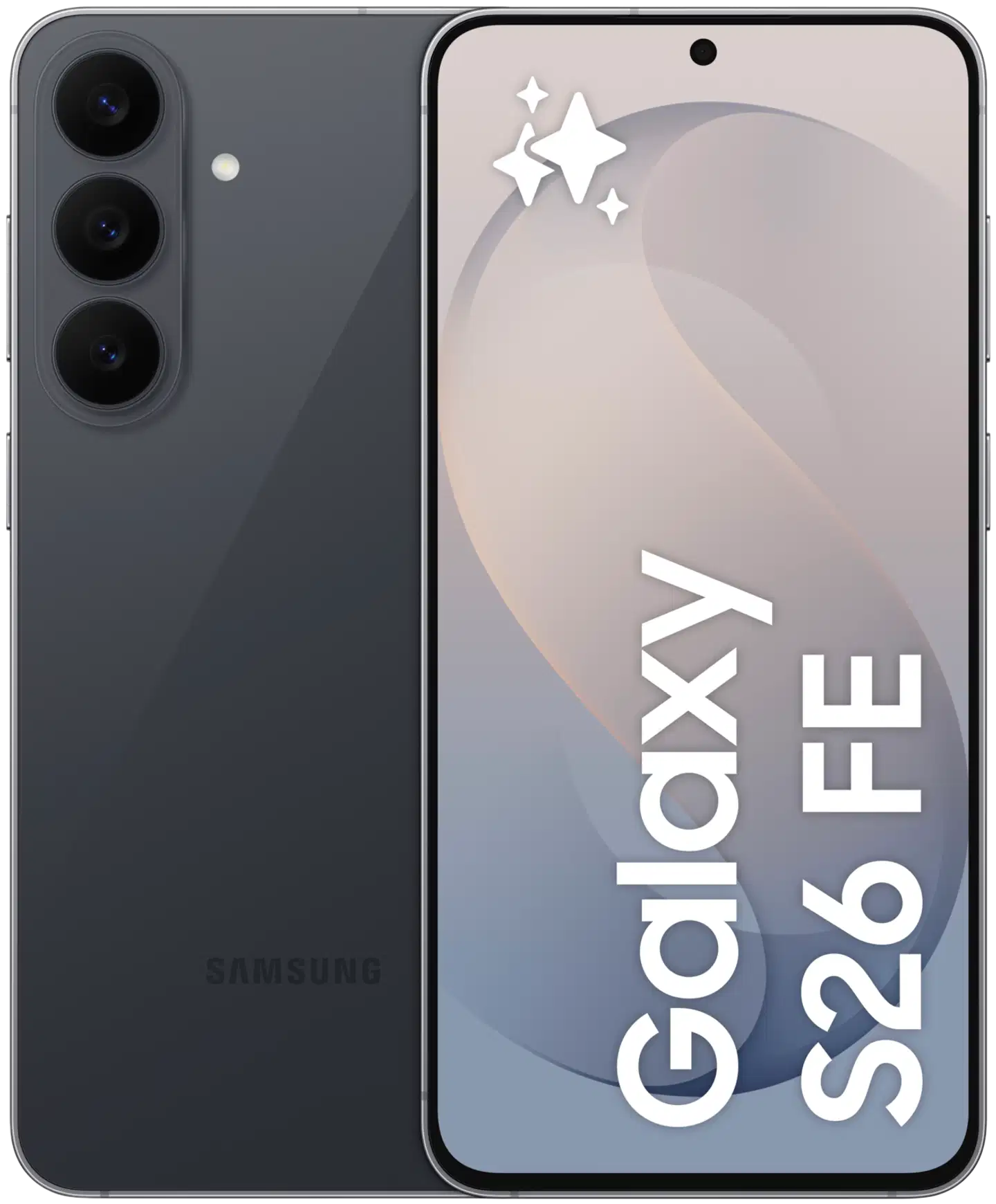Samsung Galaxy S26 FE 5G Älypuhelin, Grafiitti 128 GB - 1
