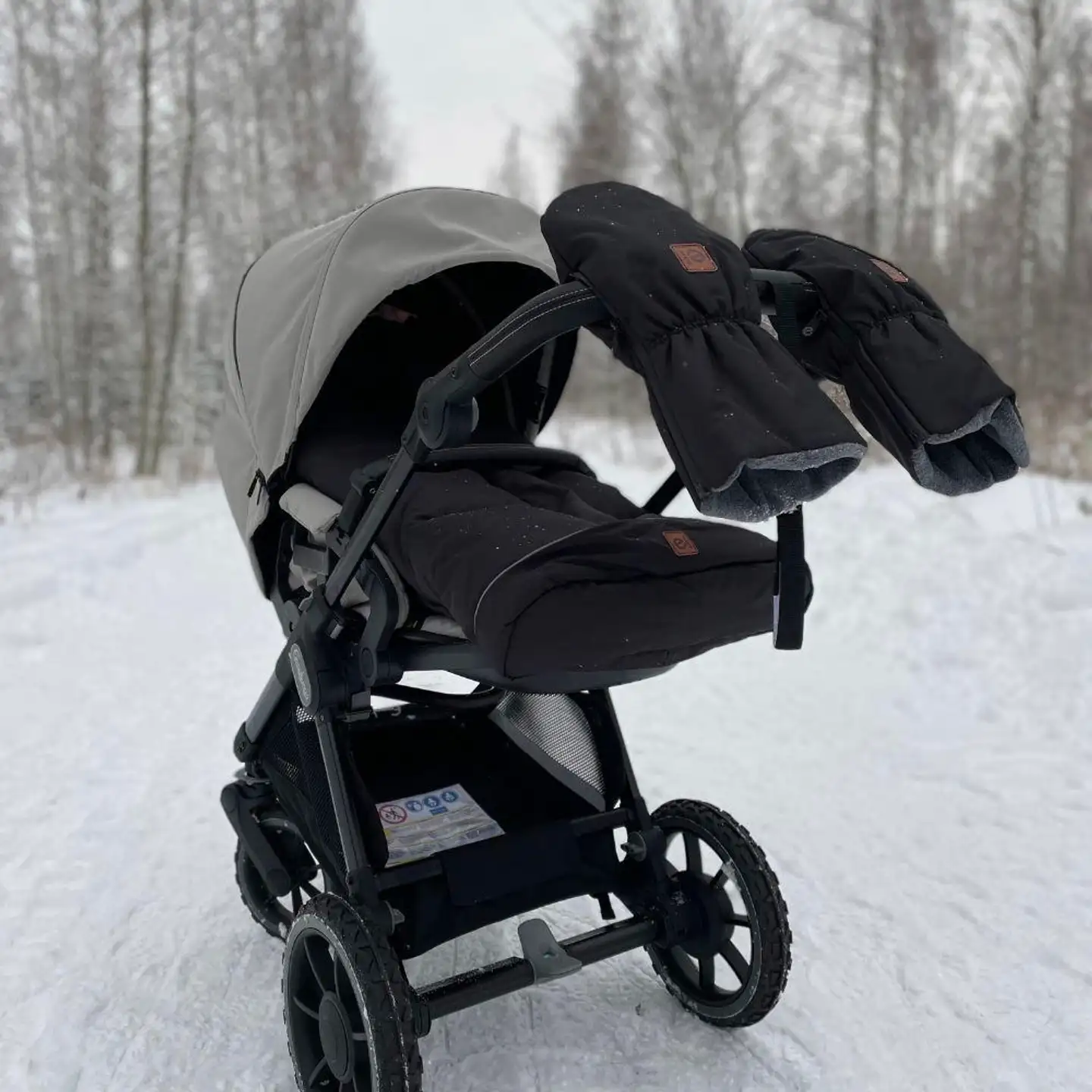 Emma kädenlämmittimet musta - 5