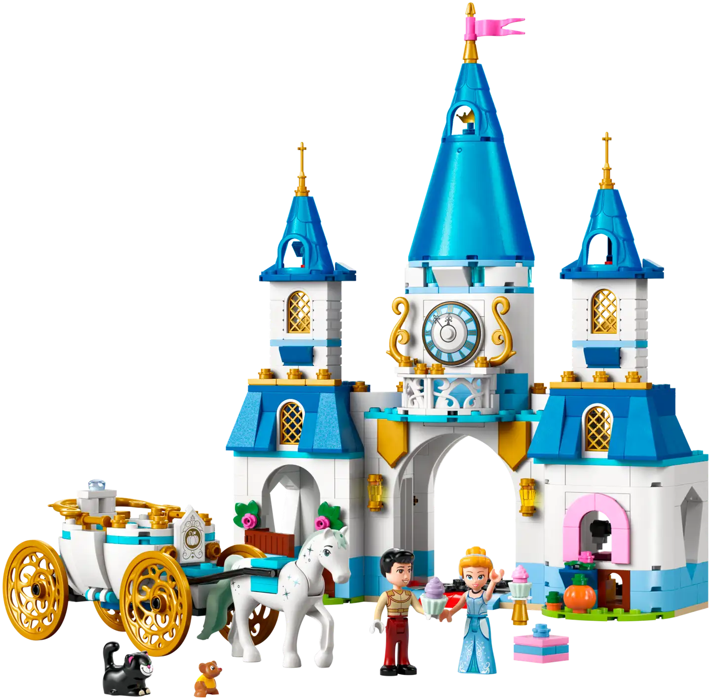 LEGO® Disney Princess 43275 Tuhkimon linna ja hevosvaunut - 4