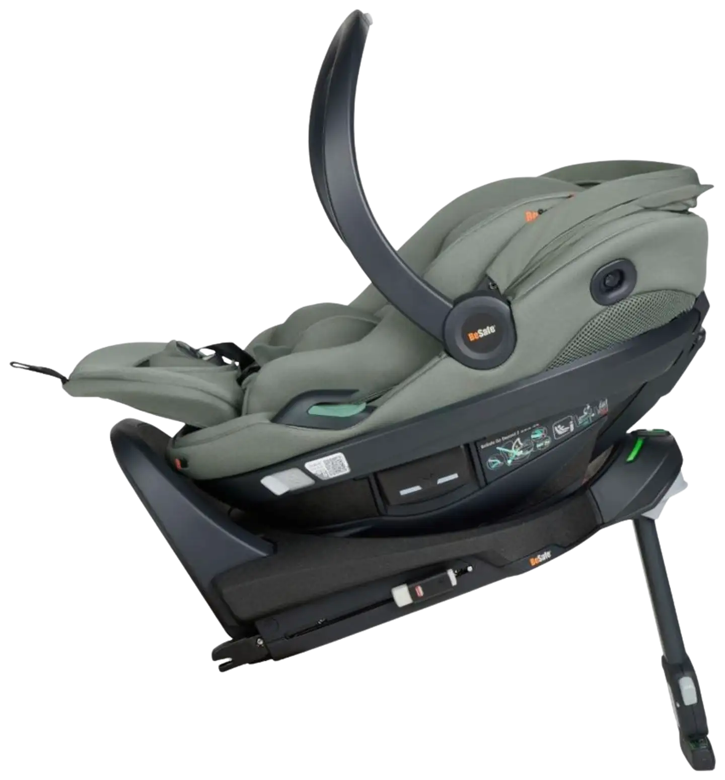 Besafe Go Beyond 2 turvakaukalo Meadow Green SoftB - 8