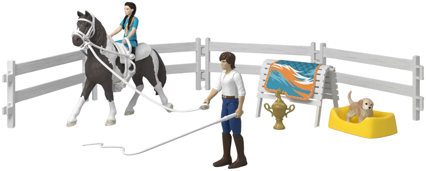 Schleich Kimin esteratsastussetti - 2