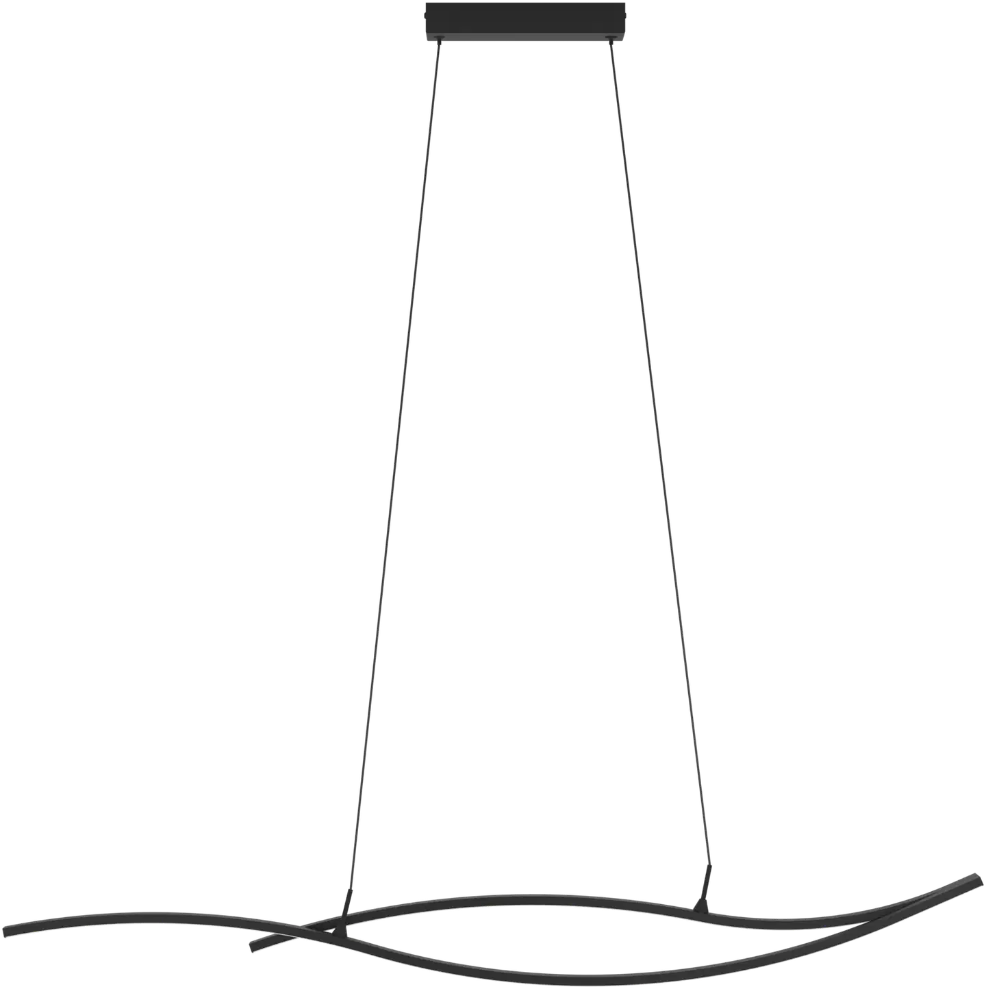 EGLO riippuvalaisin Grisolia LED 20W musta/valkoinen - 2