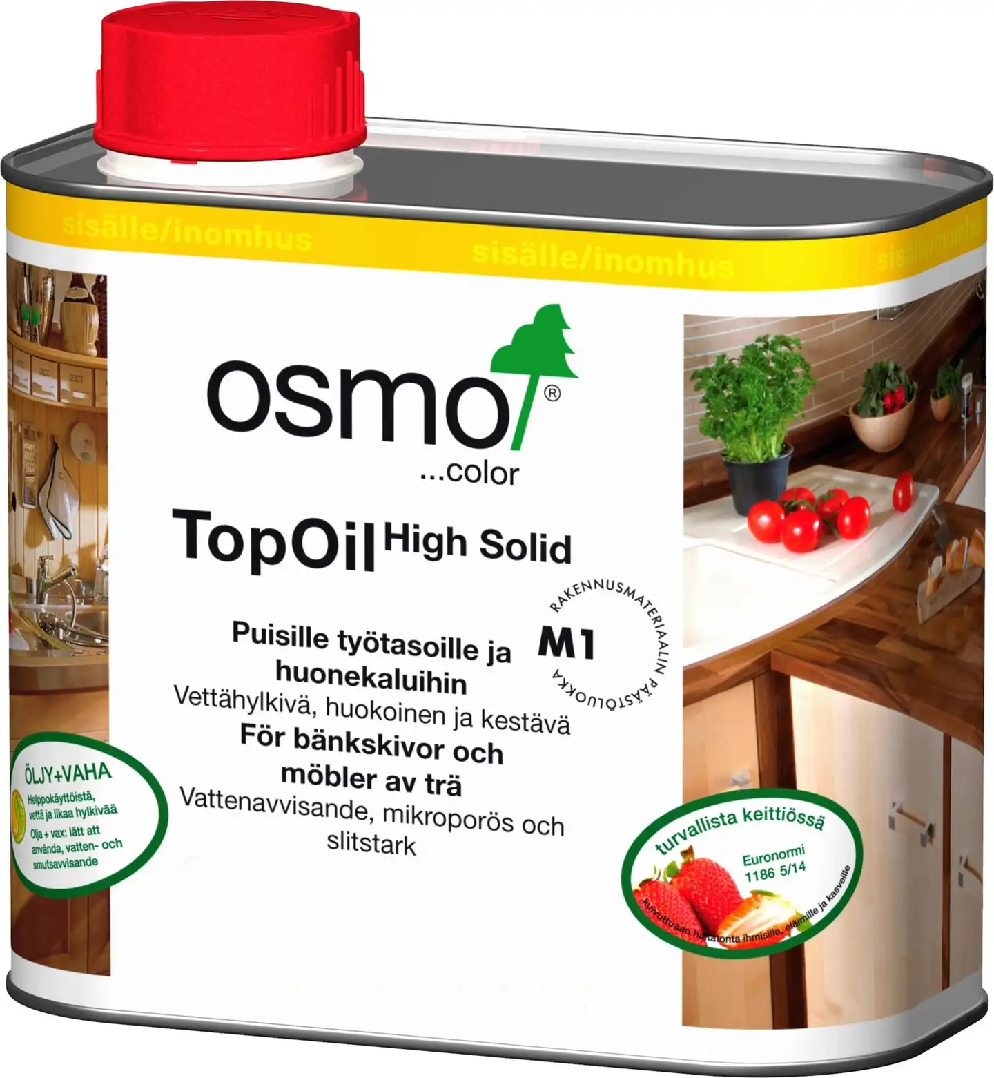 Osmo Color työtasoöljy TopOil 500 ml 3039 grafiitti