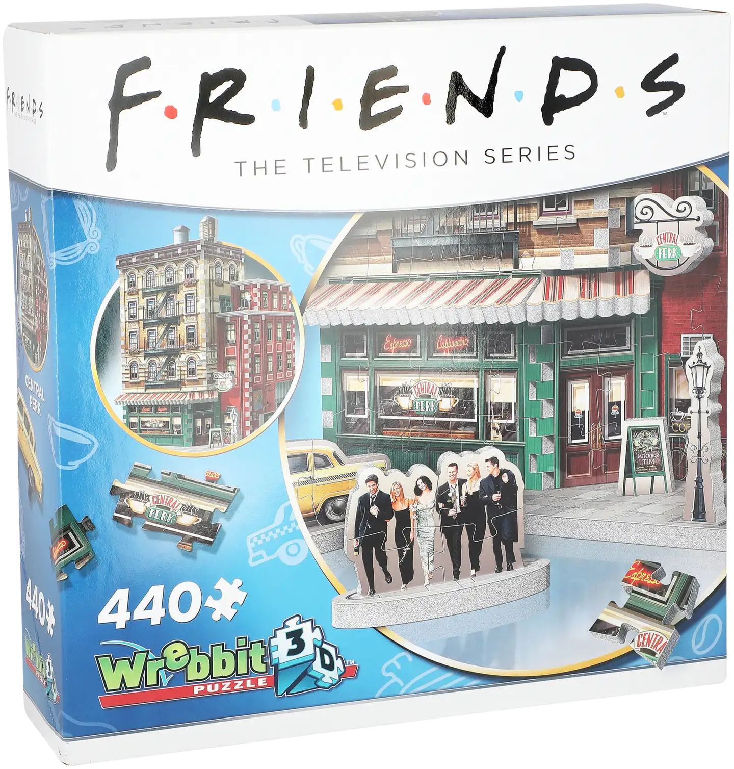 Wrebbit Friends Central Perk 3D-palapeli - 1