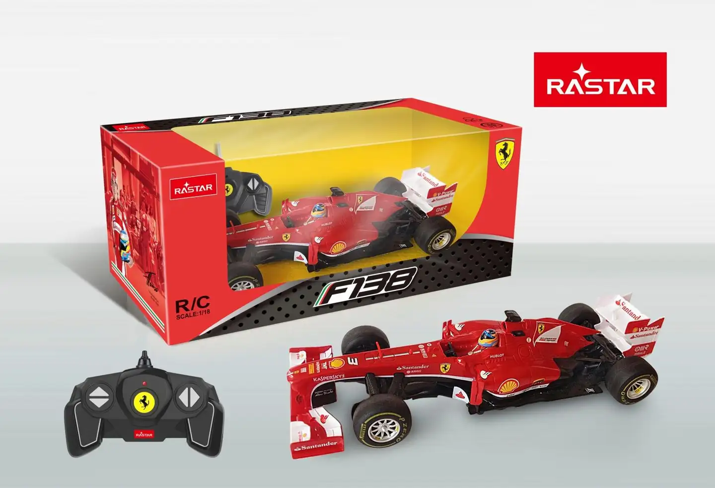 Rastar R/C 1:18 Ferrari F1 F138