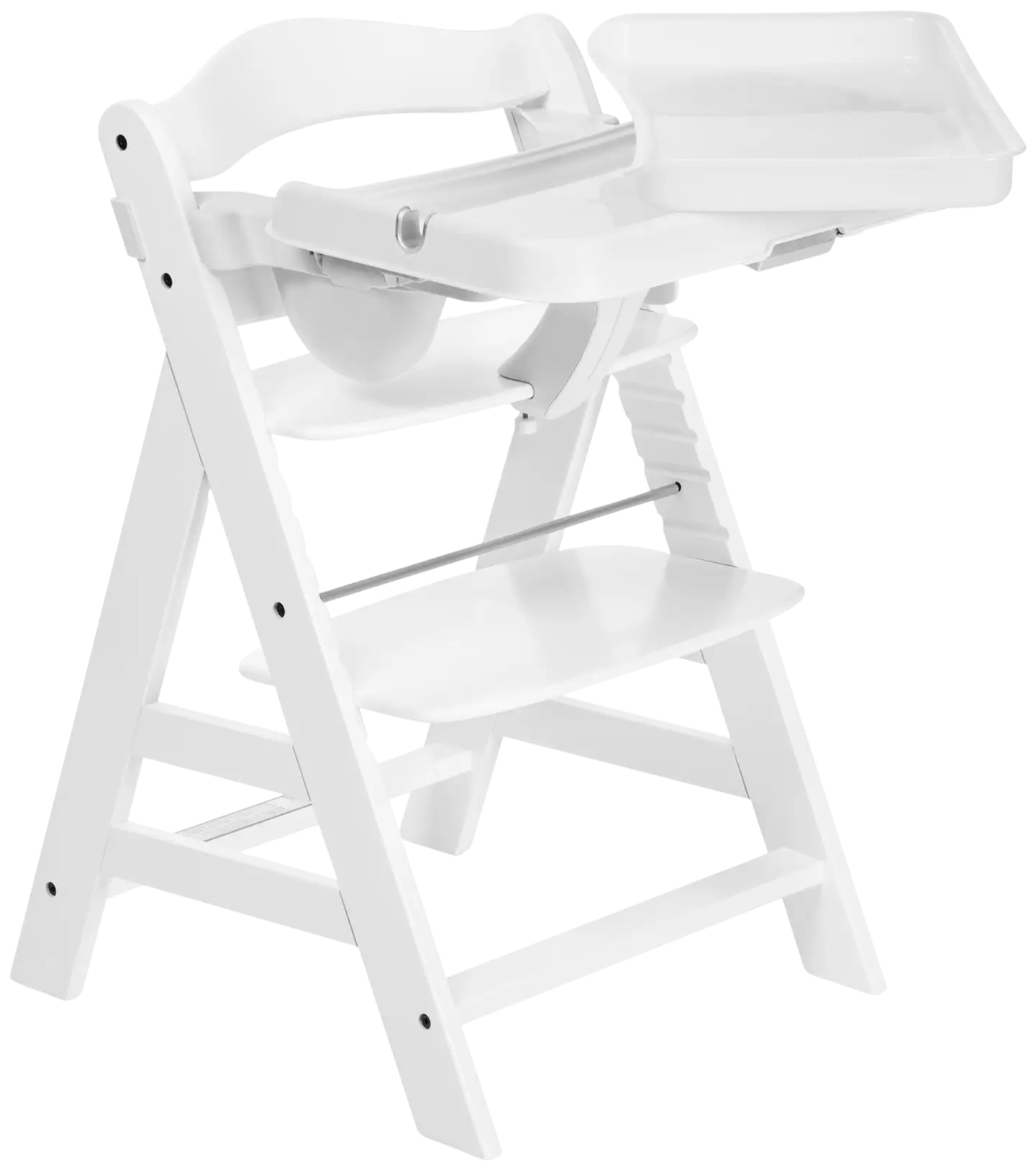 Hauck tarjotin syöttötuoliin Alpha Tray valkoinen - 4