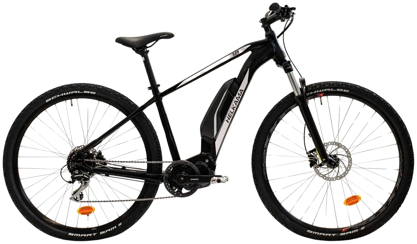 Helkama sähköpyörä XE9 MTB 29" 9v 19" E6100/E8014/418Wh mu