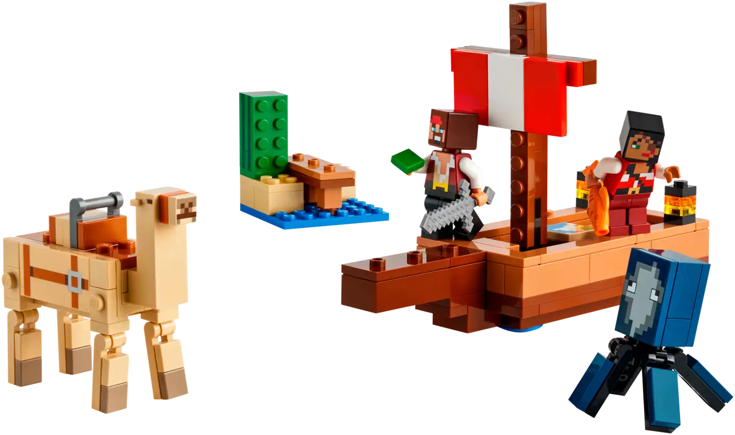 LEGO Minecraft 21259 Merirosvolaivan matka - 4