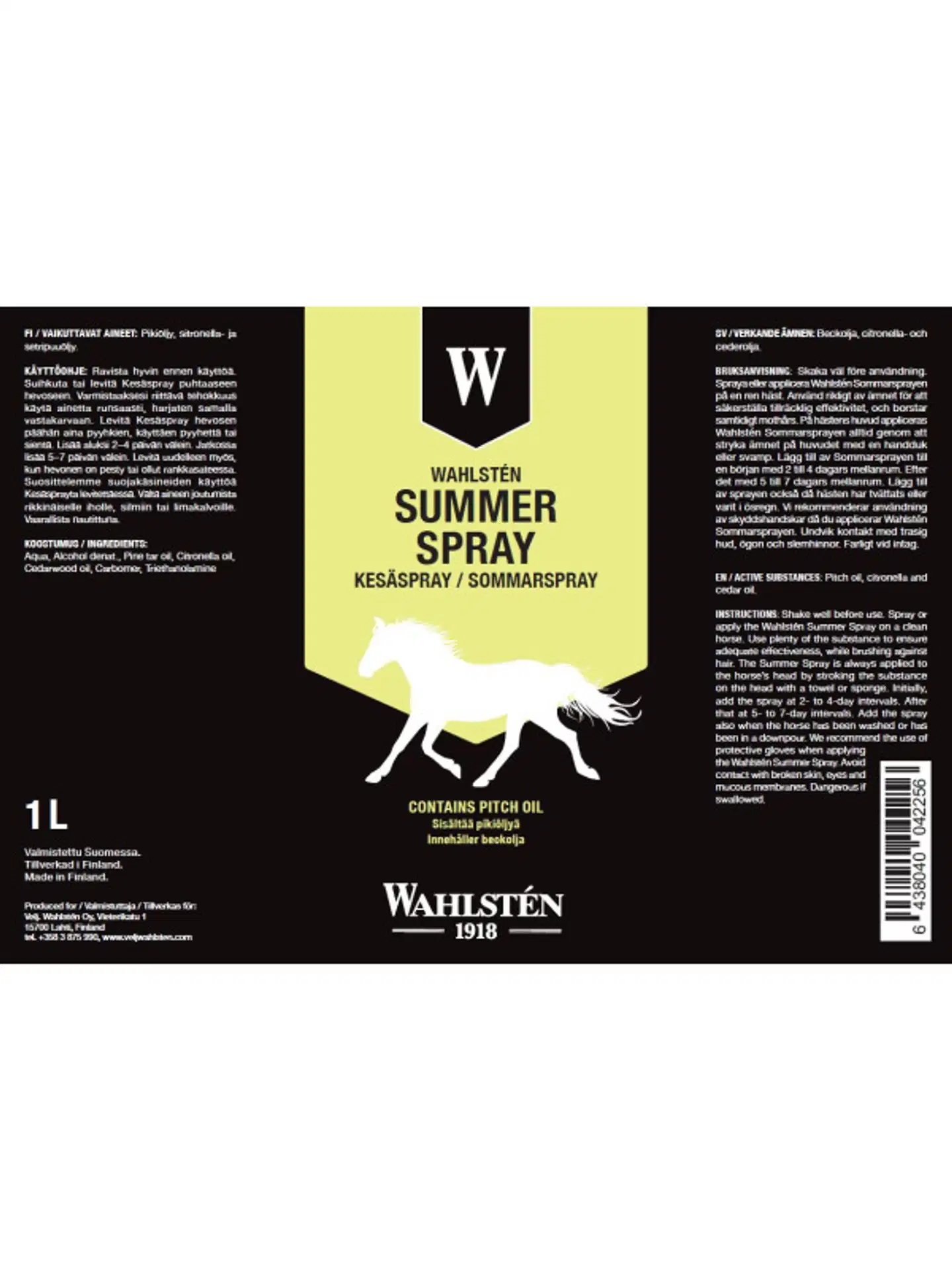 Wahlsten kesäspray 1l - 2