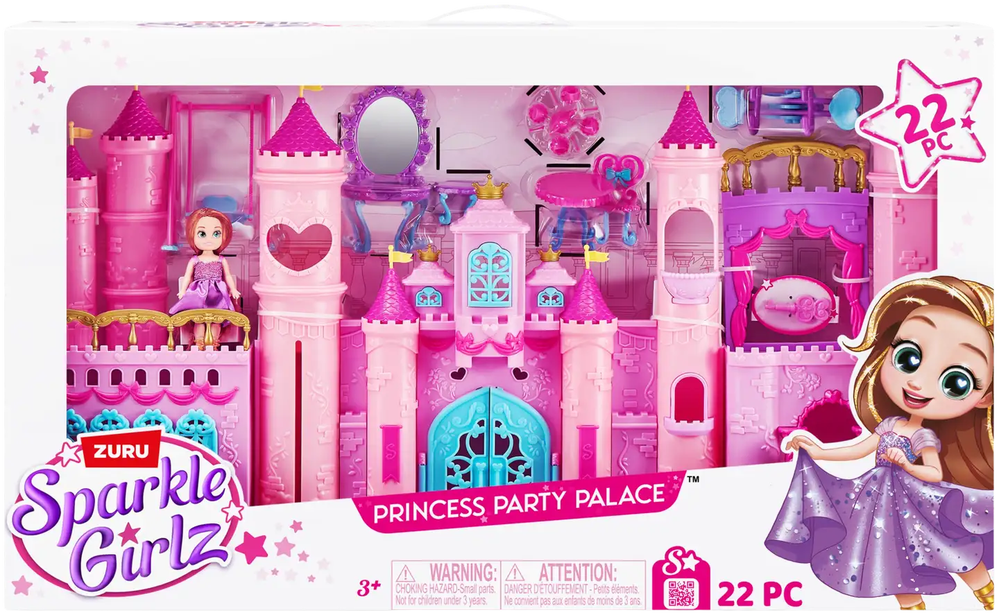 4.7" Cupcake Little World Kingdom Castle - 1