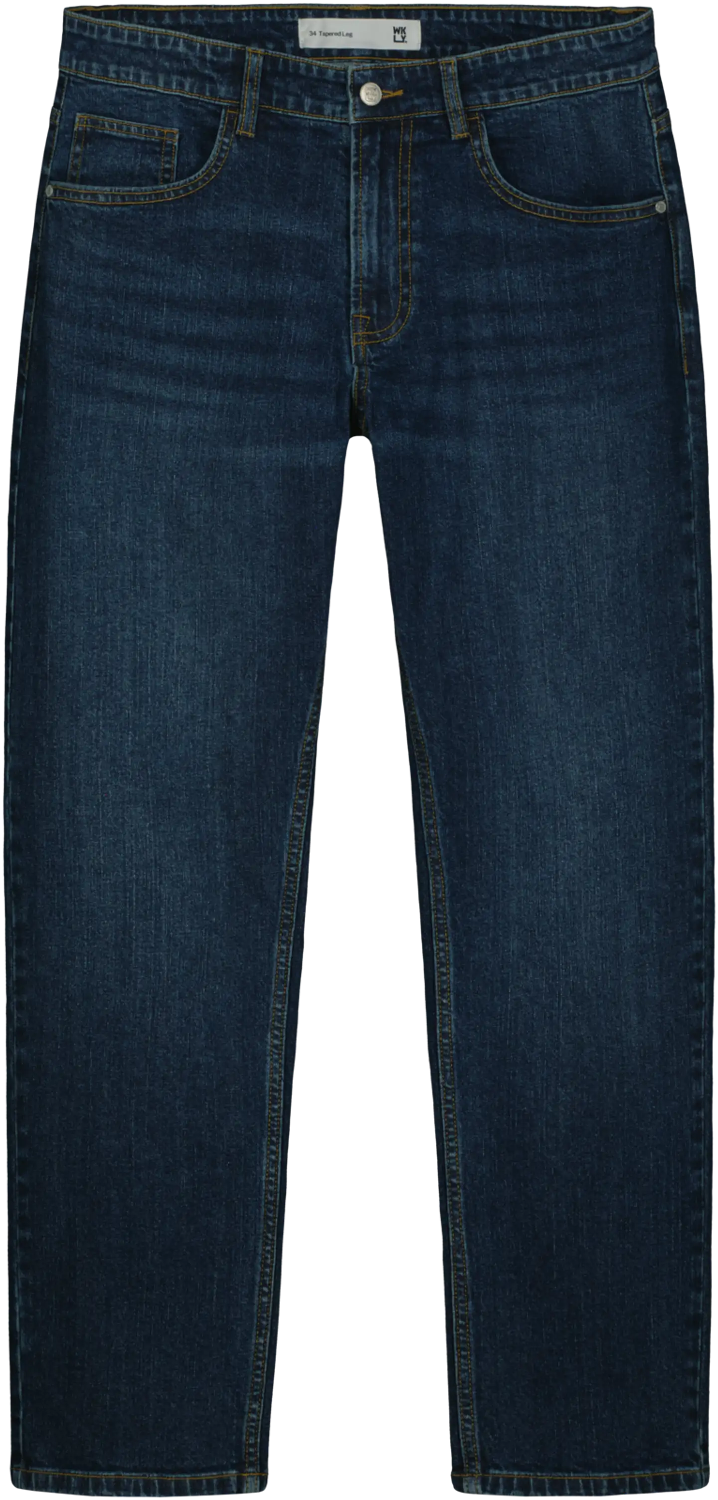 WKLY. miesten farkut Tapered Slim - Indigo - 1