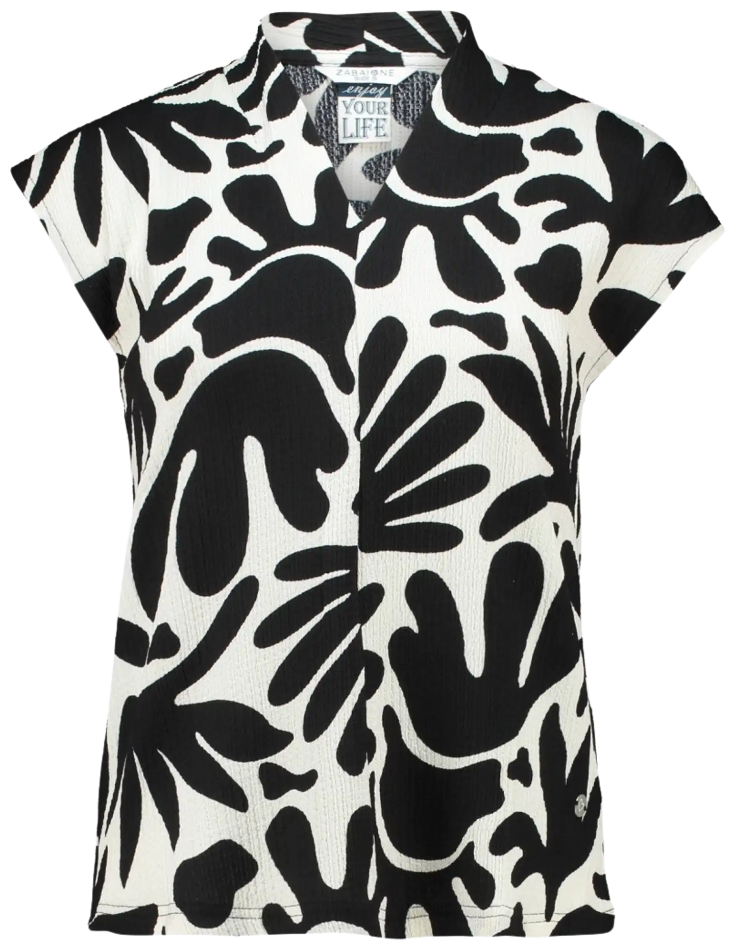 Zabaione naisten trikootoppi Ar44den - D2605 black - 1